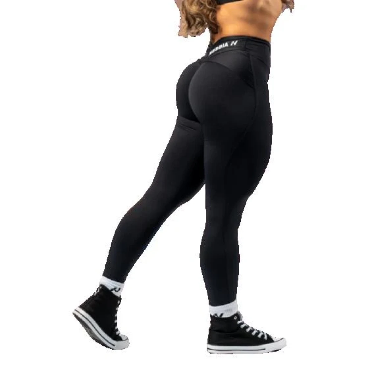 Nebbia Tvarující legíny s V-shaped pasem STRONG BEAUTY 425 - Velikost: XS | Barva: Ružová · záber 1