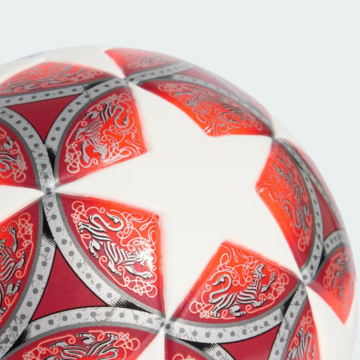 Futbalová lopta ADIDAS WUCL MINI WHITE RED MAROON · záber 5