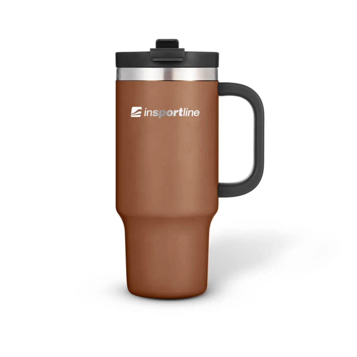 Termohrnček inSPORTline Natticino 470 ml - Farba: hnedá · záber 4