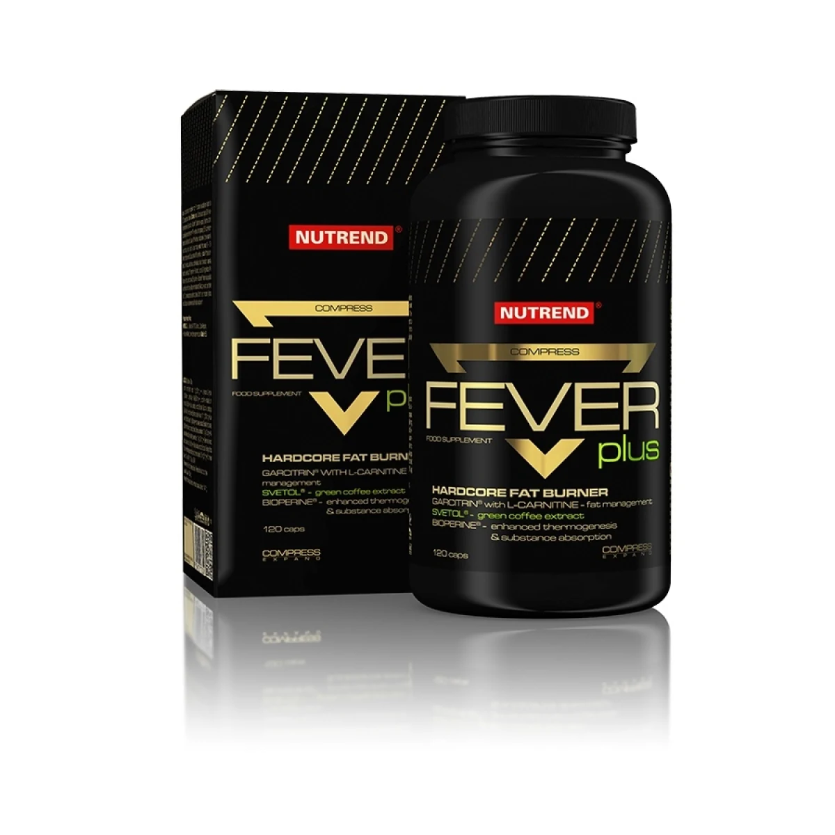 Nutrend Compress Fever Plus 120 kapslí · záber 1