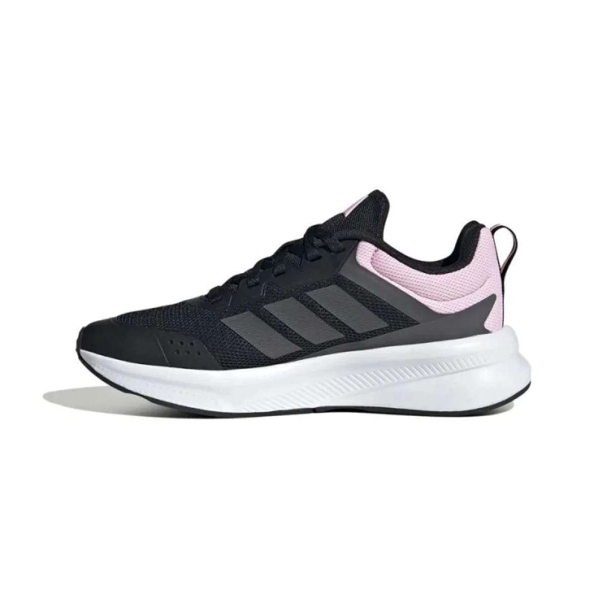 Dievčenská športová obuv (tréningová) ADIDAS FortaRun 4.0 Jr core black grey six clear pink · záber 3
