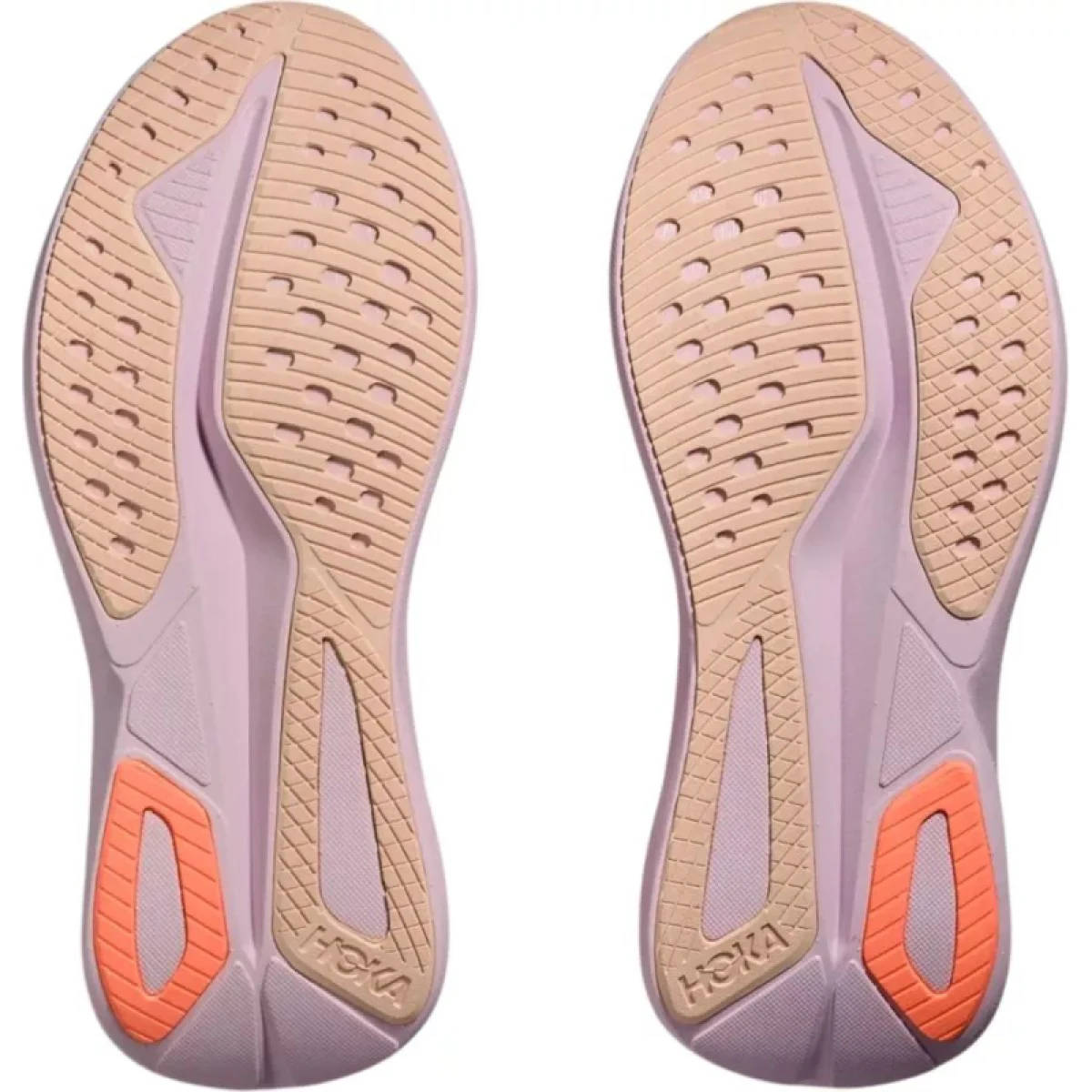 Dámská běžecká obuv HOKA Mach 7 W lilac cream tangerine glow · záber 5