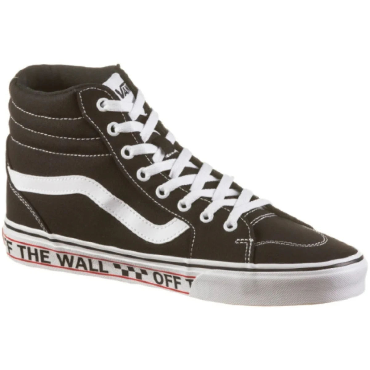 Pánská rekreační obuv VANS MN Filmore HI OTW Sidewall black white · záber 1