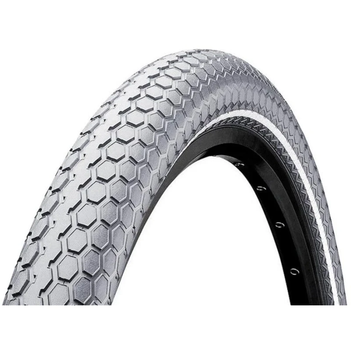 Continental plášť Ryde Cruiser 700x50 (622-50) šedý s reflexním proužkem · záber 1