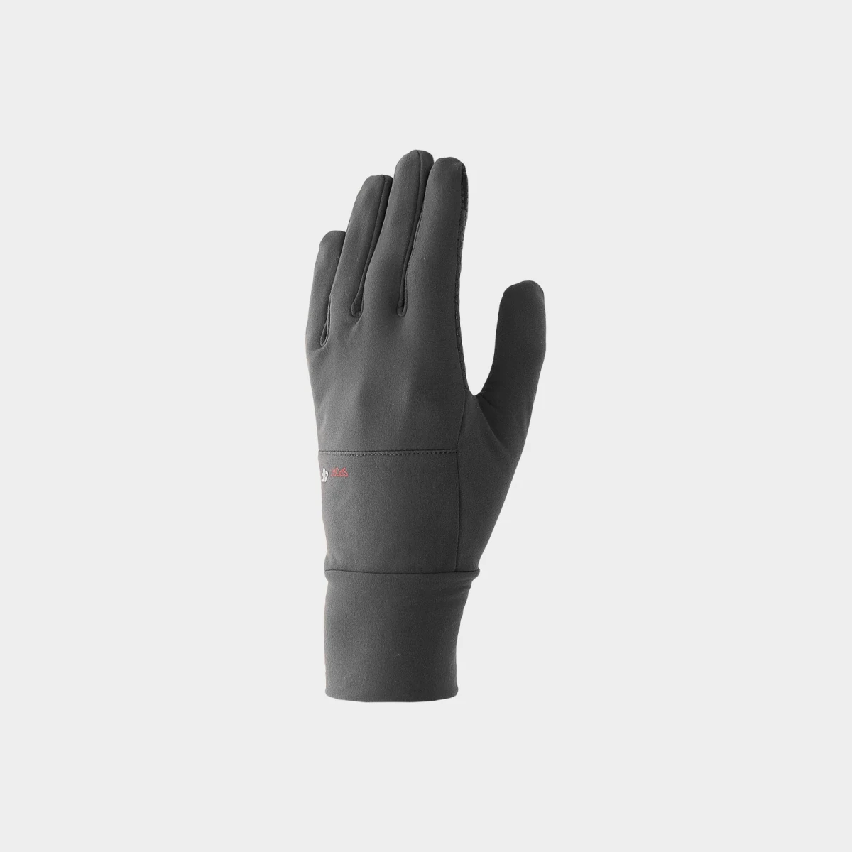 Pletené rukavičky Touch Screen unisex - šedé · záber 1