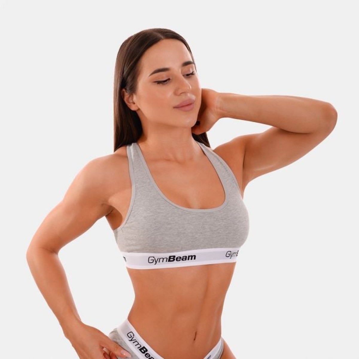 GymBeam Podprsenka Bralette Grey XXLXXL · záber 1
