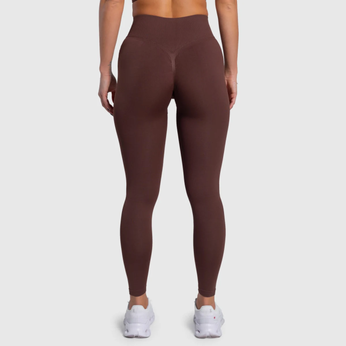 Dámske legíny Iron Aesthetics Ultimate, hnedé · záber 4