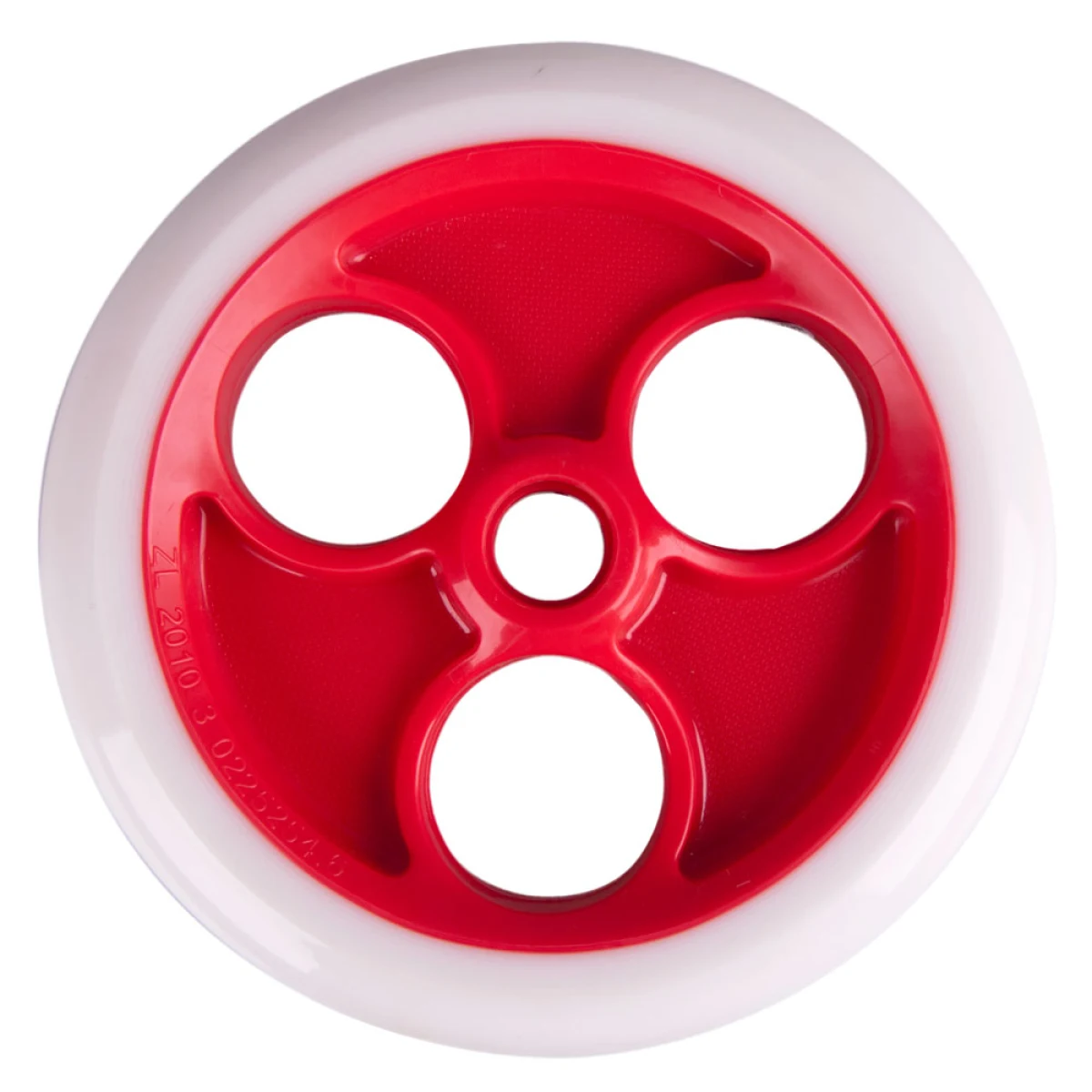 Spartan Přední kolečko 230x33mm pro koloběžku Jumbo 2 bielo-červená · záber 1
