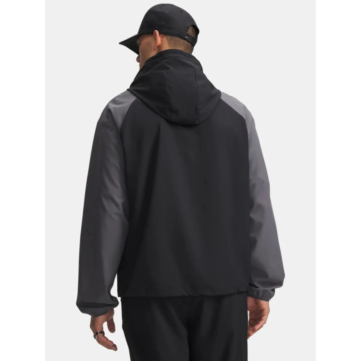 Pánska tréningová bunda UNDER ARMOUR UA Vibe Woven Anorak-GRY · záber 3