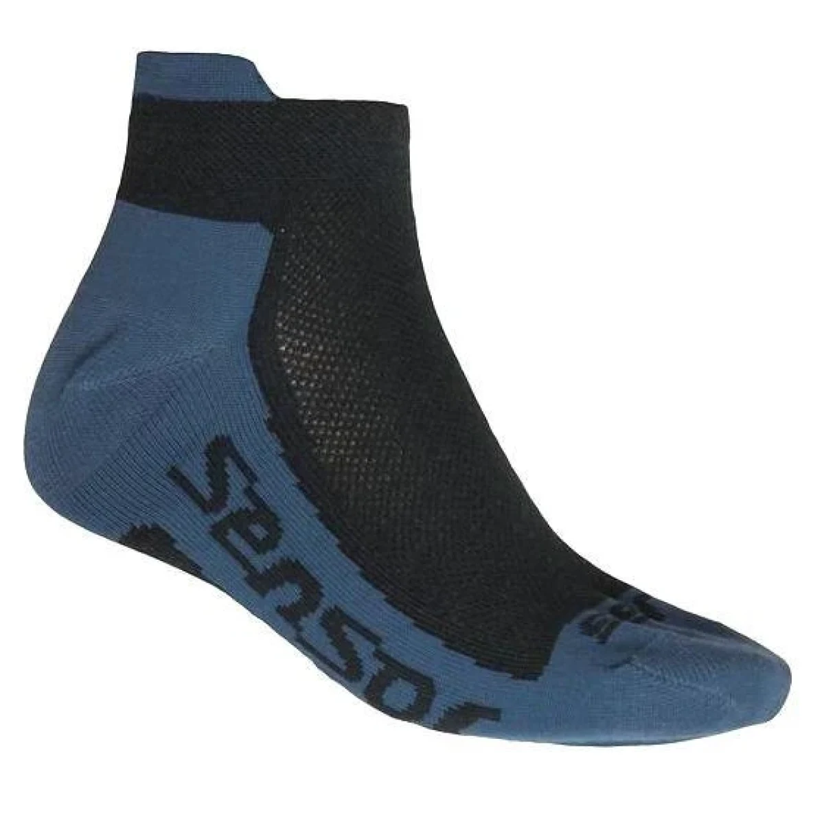 Sensor ponožky Race Coolmax Invisible Černá/modrá - Barva: čierna · záber 1