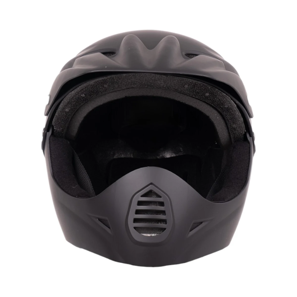 Downhill prilba W-TEC Campanero Matt Black - Veľkosť: 58-61, L · záber 5