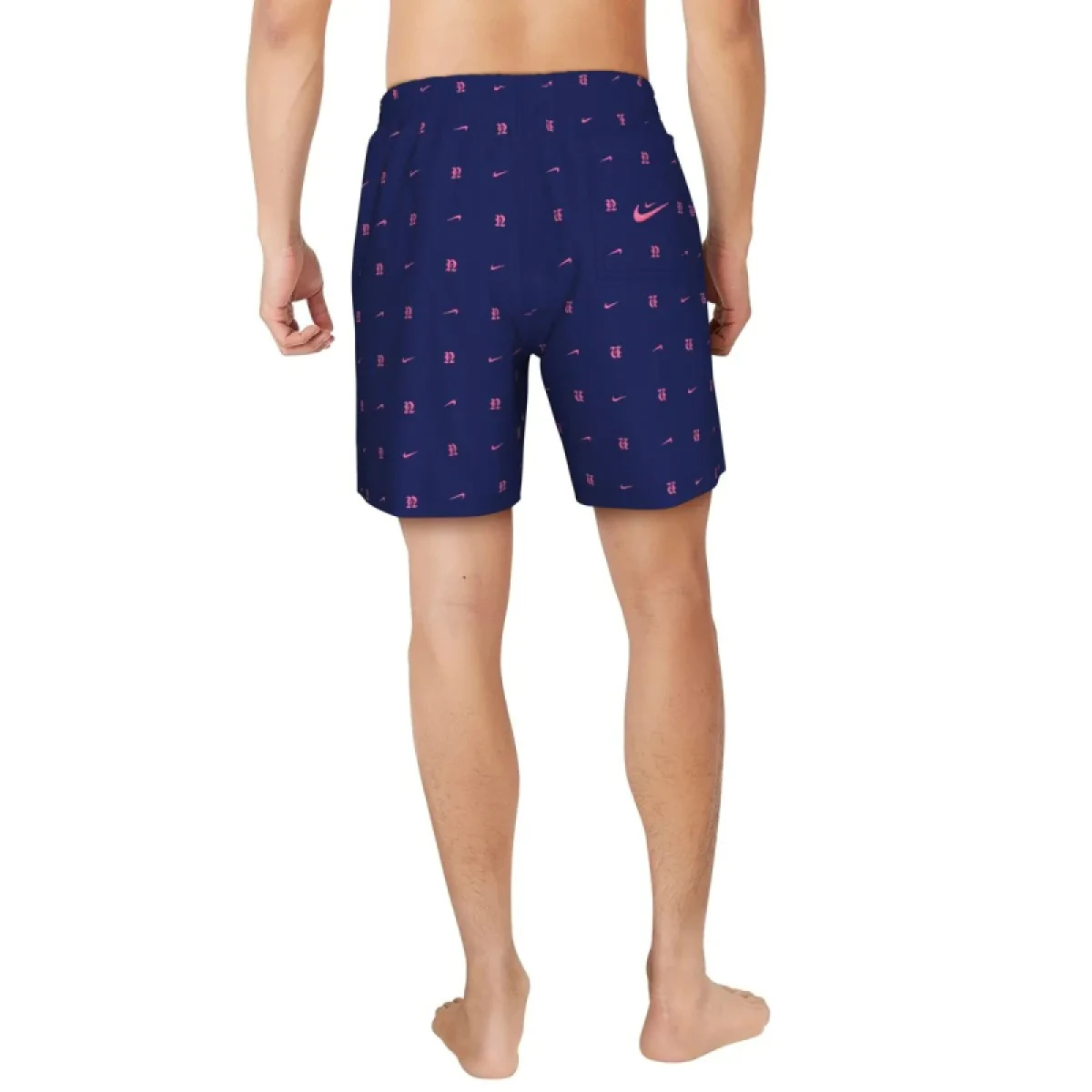 Pánské plavky NIKE SWIM LUXE LETTER 7 inch MIDNIGHT NA-MIDNIGHT NAVY · záber 3