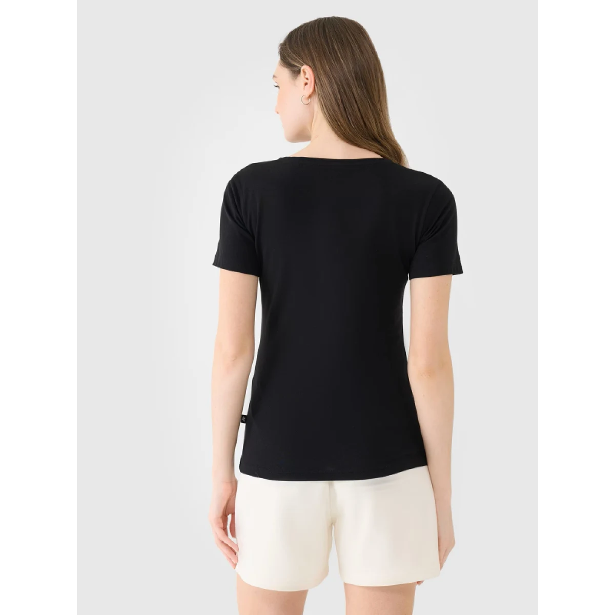 Dámské tričko s krátkým rukávem 4F TSHIRT F1990-20S-DEEP BLACK · záber 3