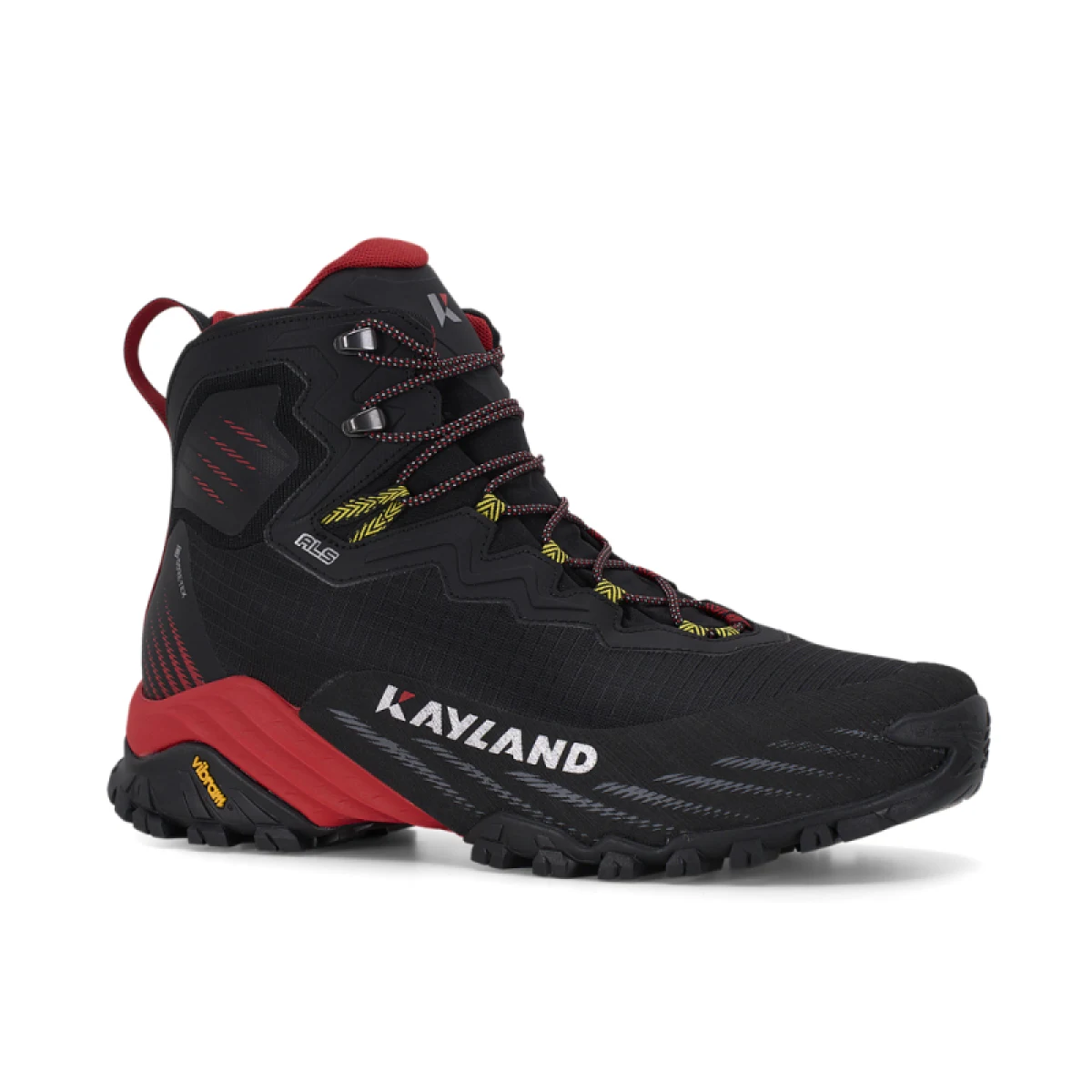 Pánská kotníková turistická obuv KAYLAND Duke Evo Mid Gtx, Black Red · záber 2