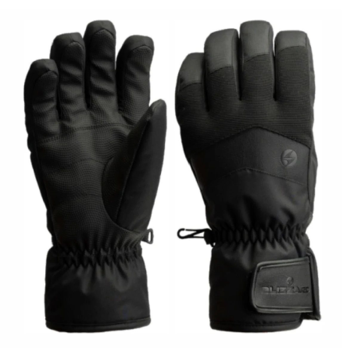 Lyžařské rukavice BLIZZARD Guide ski gloves, black · záber 1