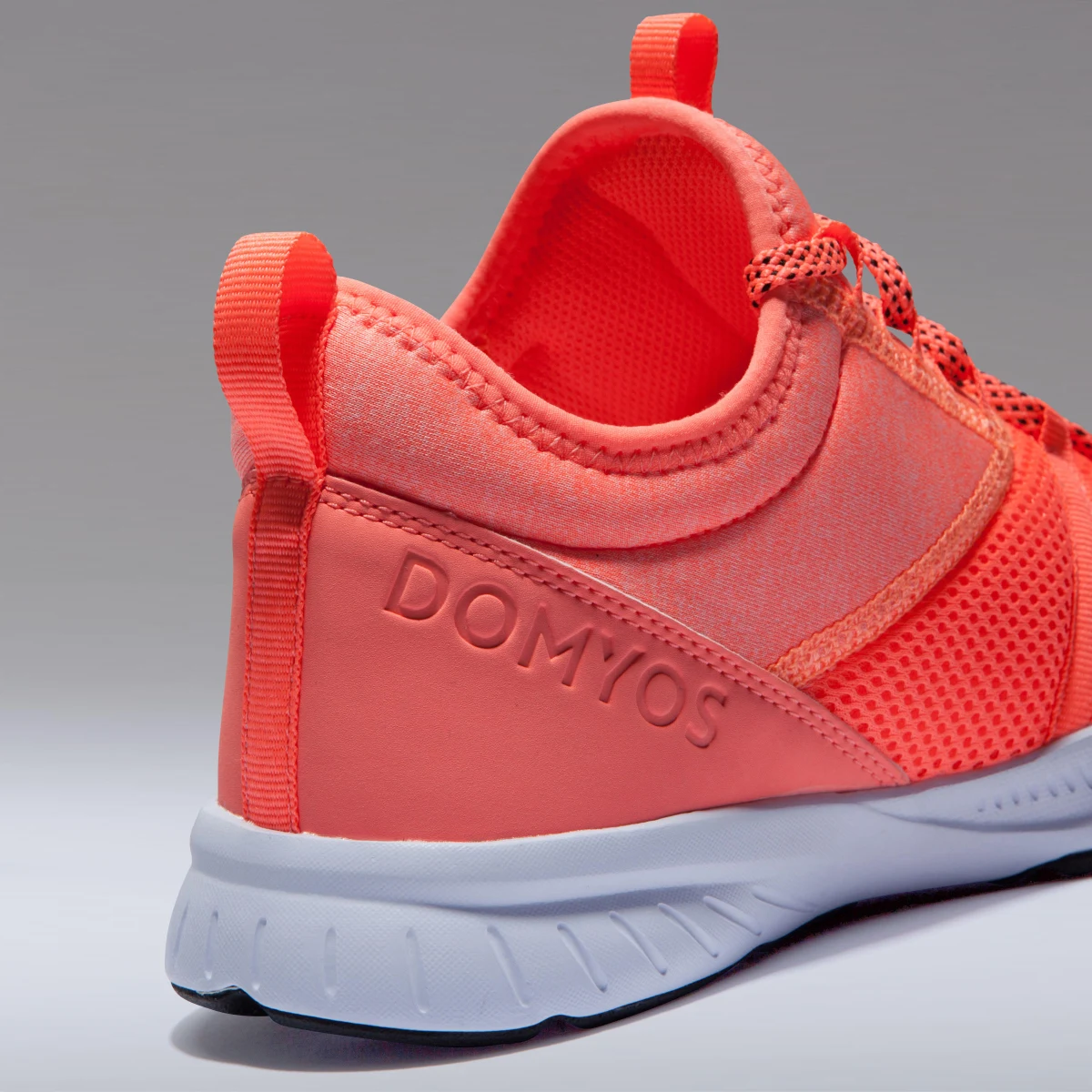 DOMYOS Dámska obuv 120 na kardio fitness koralovo červená 41 · záber 2