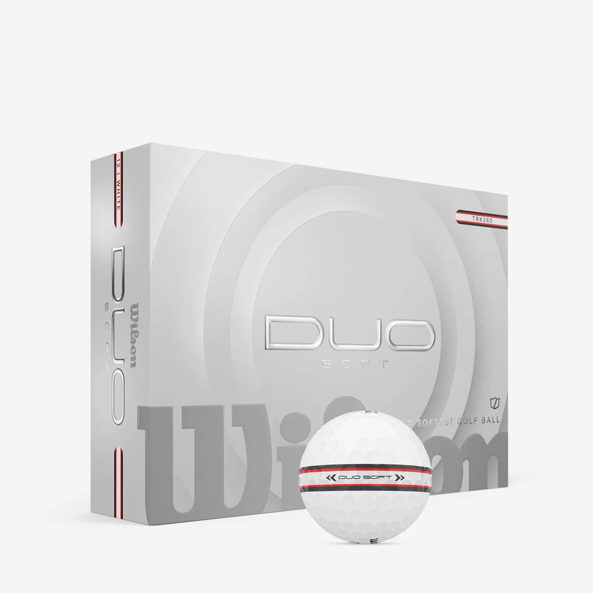 WILSON WILSON Duo Soft TRK360 golfové loptičky 12 ks bez · záber 2
