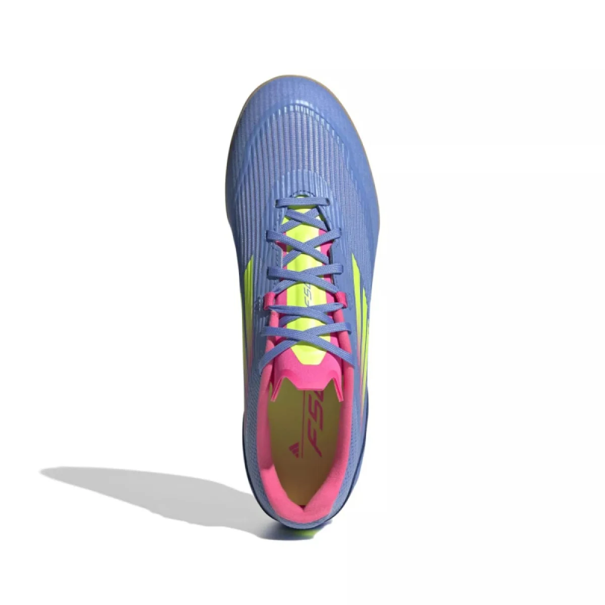 Pánské halové fotbalové kopačky ADIDAS F50 League M IC blue fusion lucid lemon lucid pink · záber 5