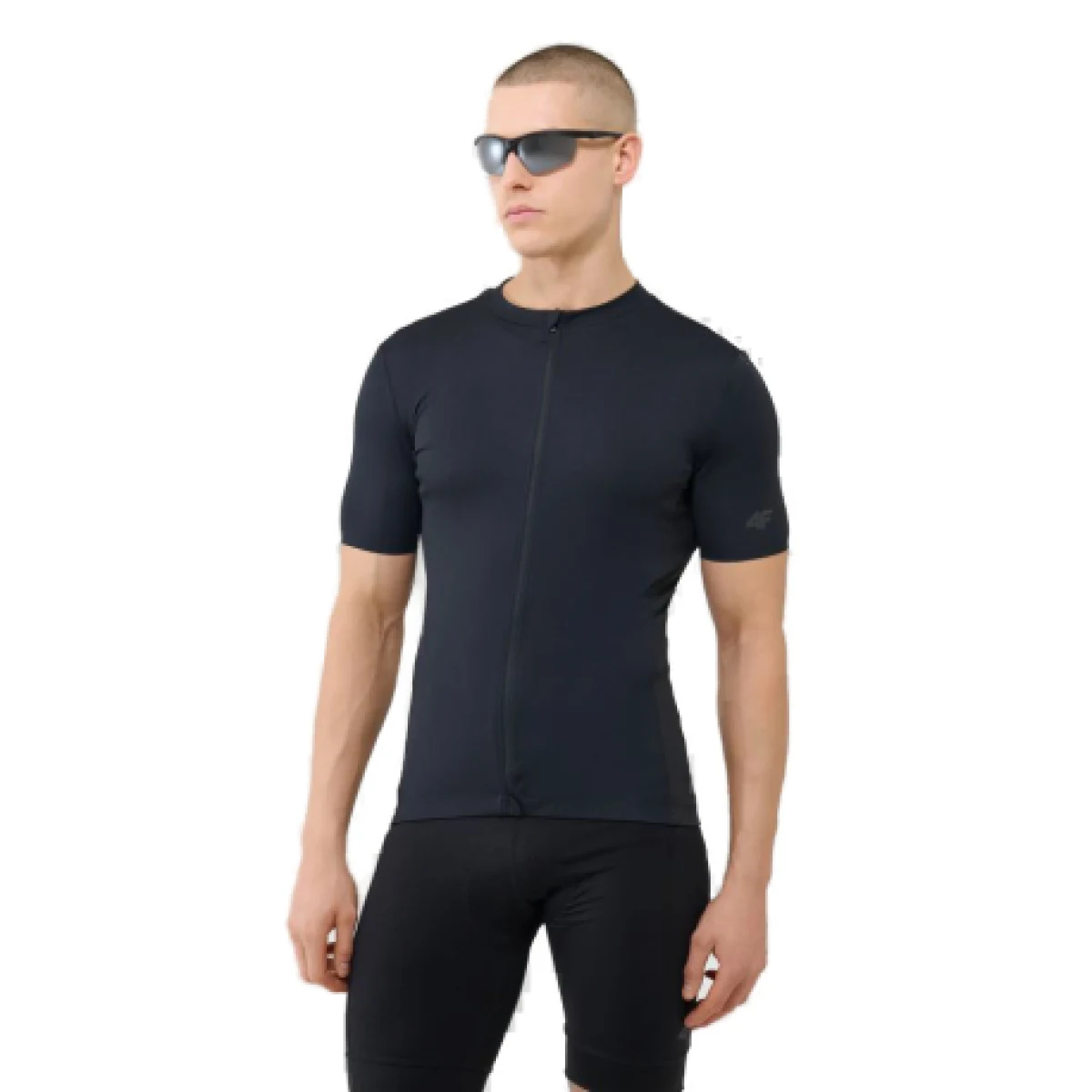 Pánské tréninkové tričko s krátkým rukávem 4F TSHIRT FNK M1285-20S-DEEP BLACK · záber 1