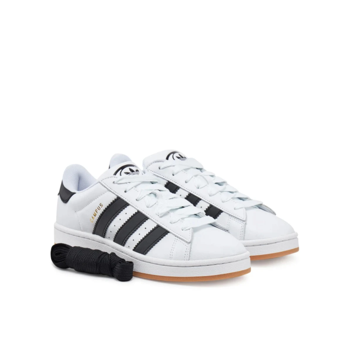 Pánská vycházková obuv ADIDAS ORIGINALS Campus 00s cloud white core black core black · záber 3