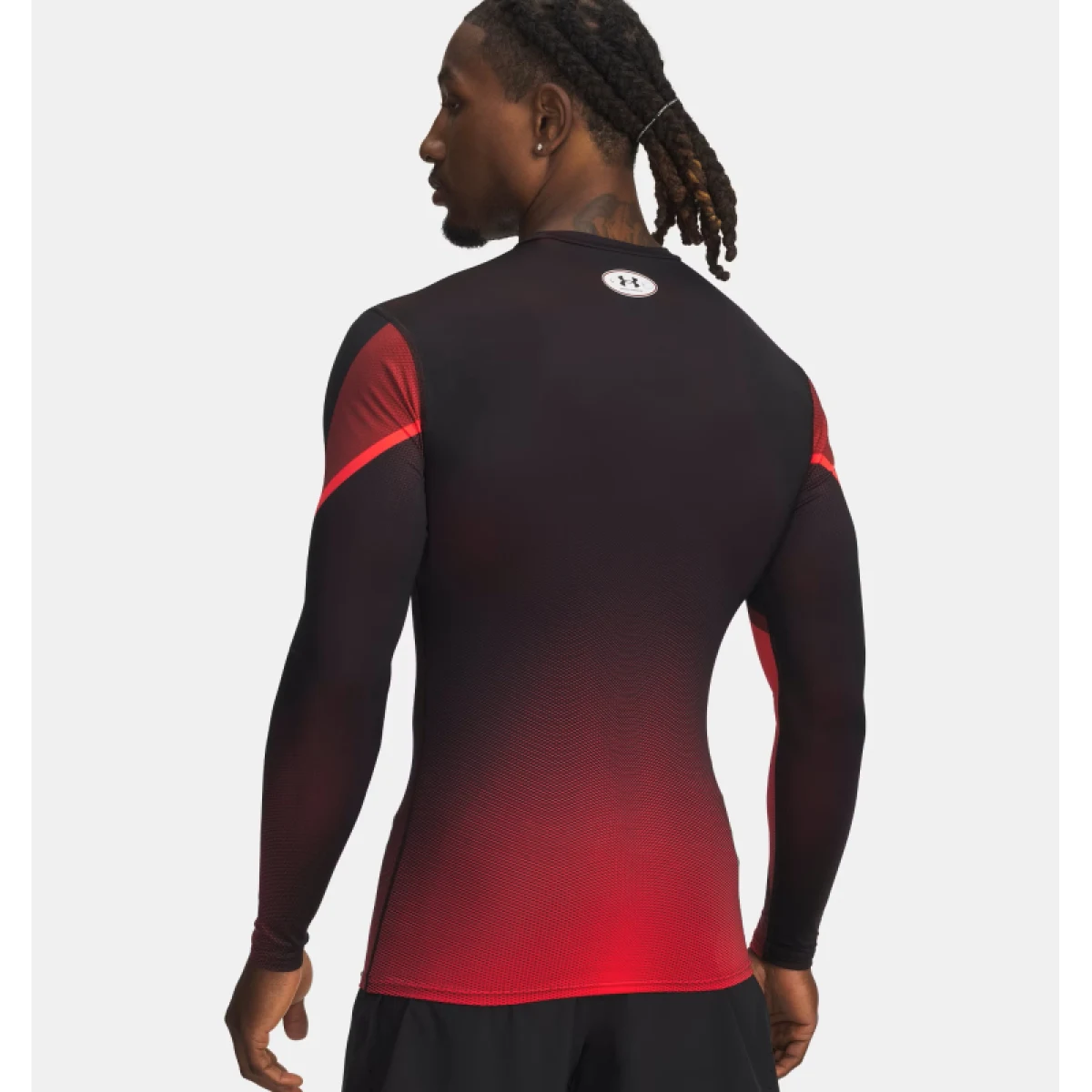 Pánske kompresné tričko s dlhým rukávom UNDER ARMOUR UA Heatgear Sub Crew LS · záber 3