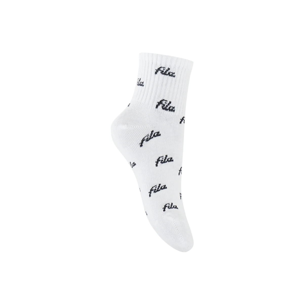 Dievčenské ponožky FILA 3 PACK-F2120-125 White Navy · záber 3