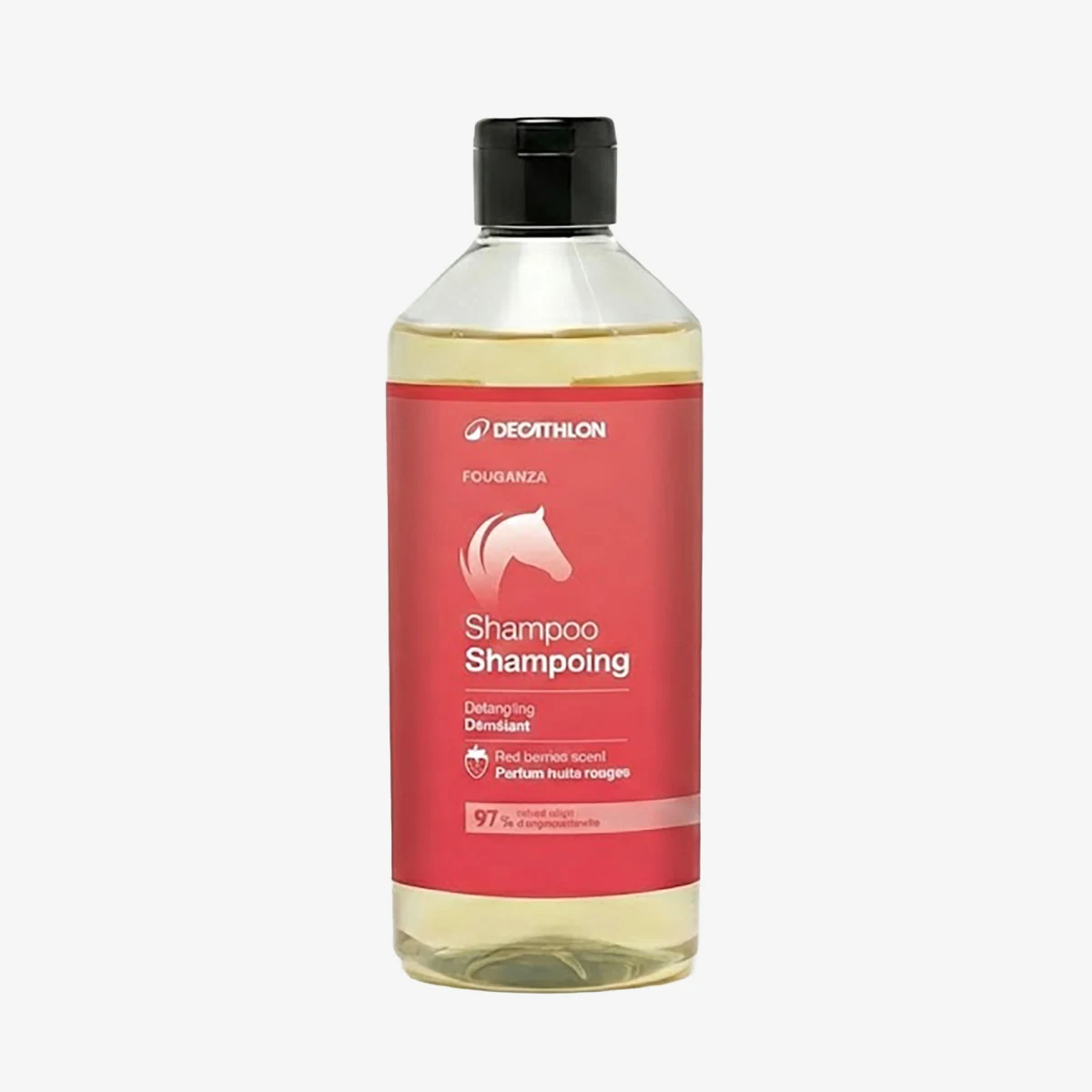 FOUGANZA Šampón na rozčesávanie koní a poníkov lesné ovocie 500 ml 500 ml · záber 1