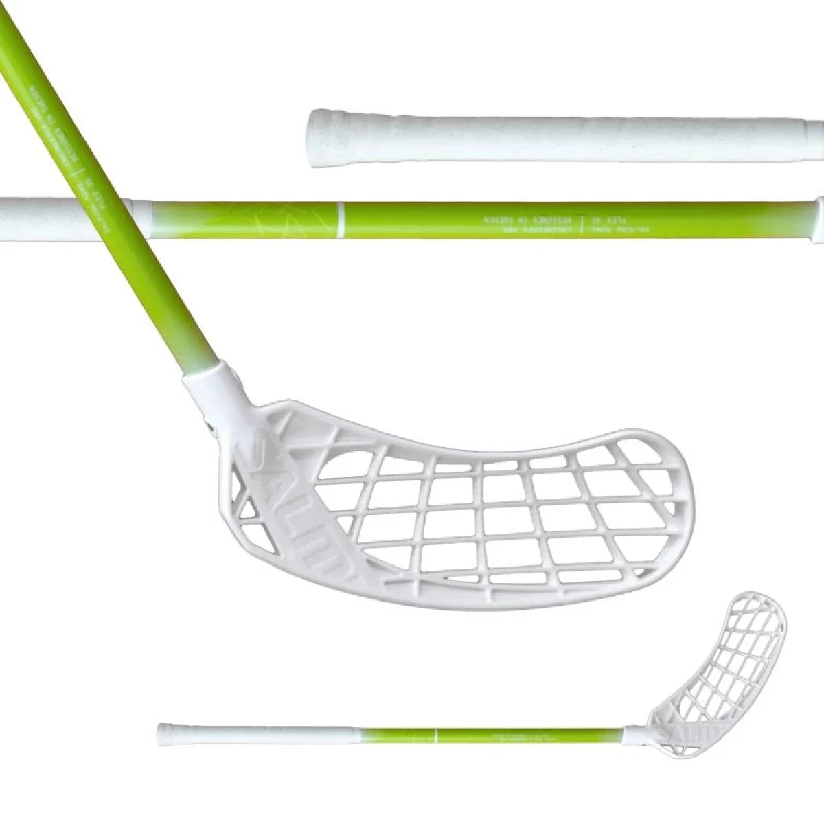 Salming Quest2 Mid Mini stick 35 - Barva: Biela · záber 1