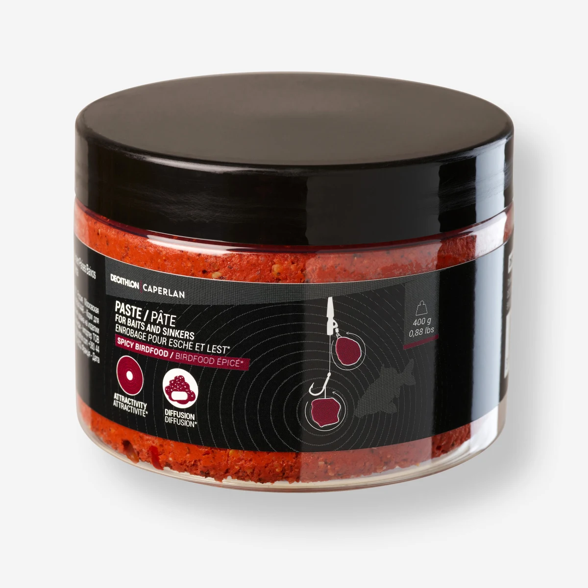 CAPERLAN Obaľovacie cesto Spicy Birdfood na lov kapra bez · záber 1