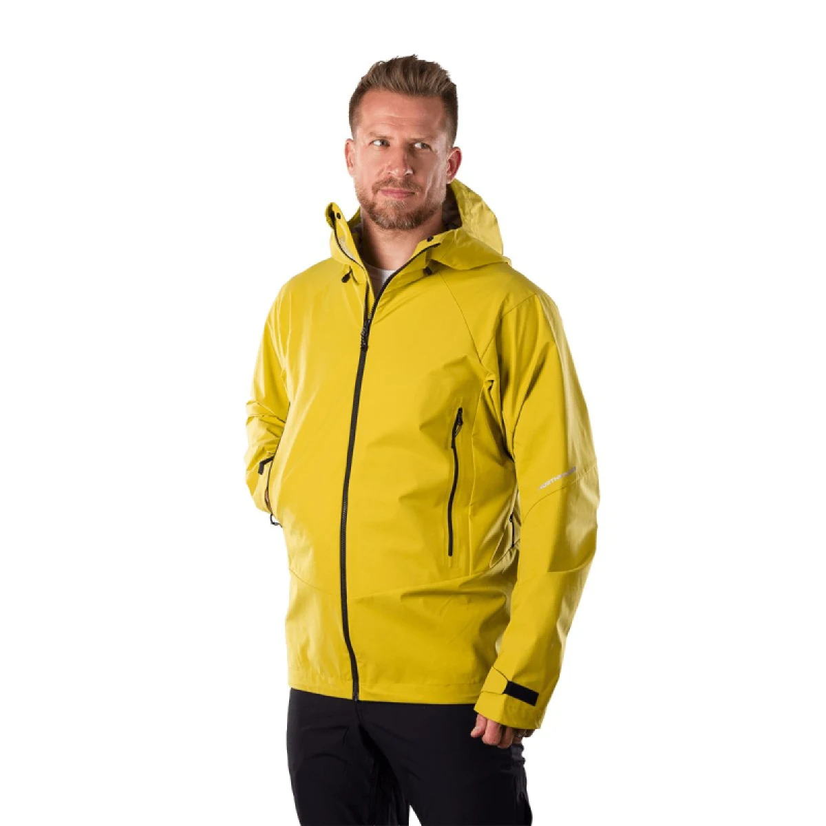 Pánska turistická bunda NORTHFINDER LOUIE-520mustard · záber 2