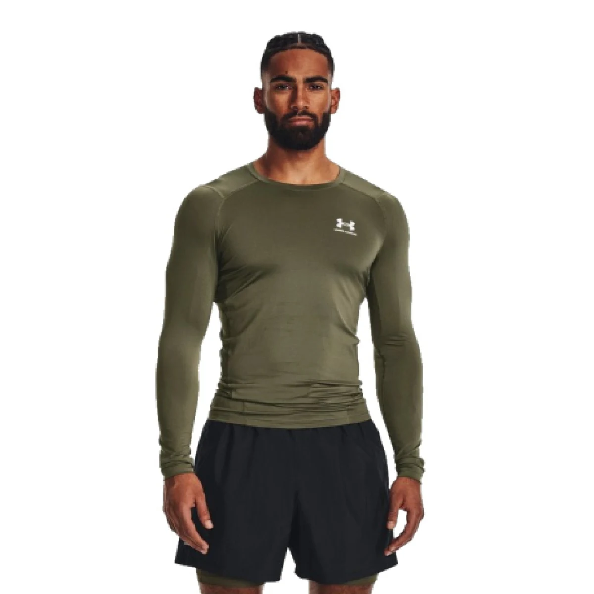 Pánske kompresné tričko s dlhým rukávom UNDER ARMOUR UA HG Armour Comp LS · záber 1