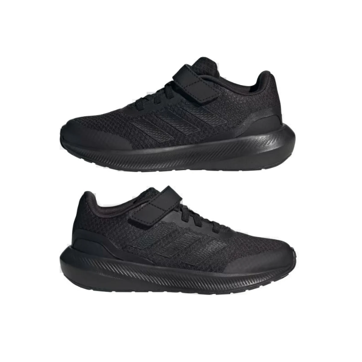 Chlapecká rekreační obuv ADIDAS Runfalcon 3.0 Elastic Lape core black core black core black · záber 5