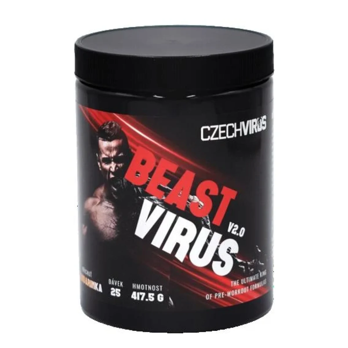 Czech Virus Beast Virus V2.0 16,7g - Barva: Vícebarevná | Příchuť: Kyselé jablko, malina · záber 1