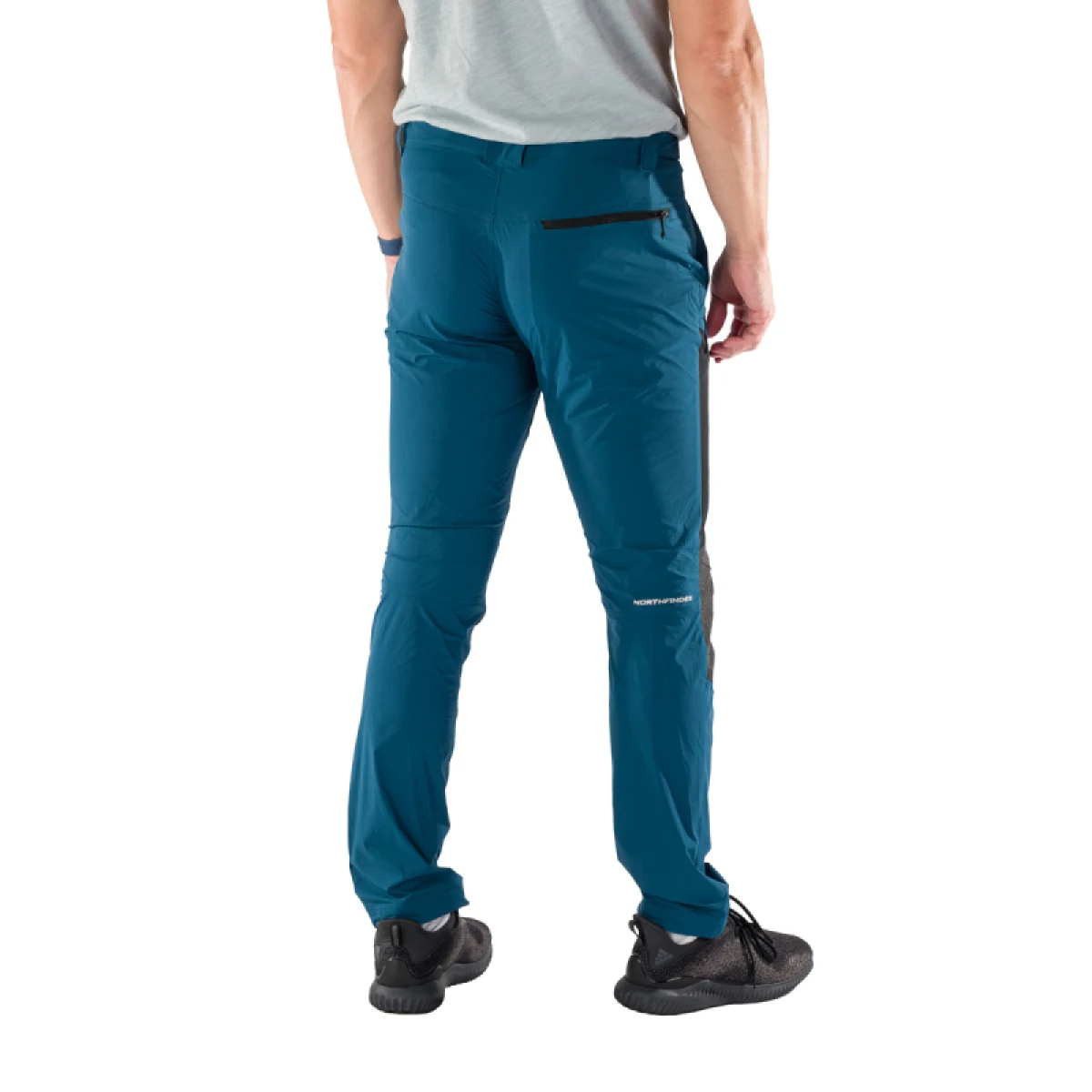 Pánske turistické nohavice NORTHFINDER SILVESTRE-630inkblueblack · záber 4