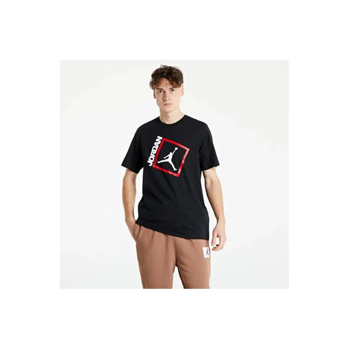 Pánske tričko s krátkym rukávom NIKE M JORDAN JUMPMAN BOX SS CREW-011 BLACK · záber 2
