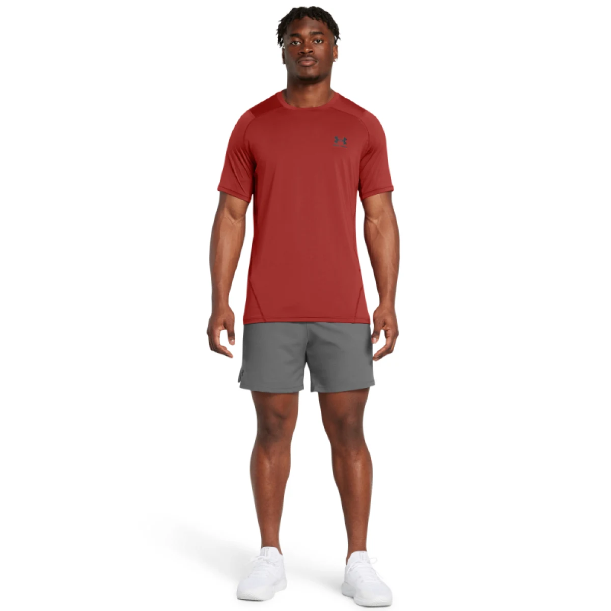 Pánske tréningové kraťasy UNDER ARMOUR UA Vanish Woven 6in Shorts-GRY · záber 3