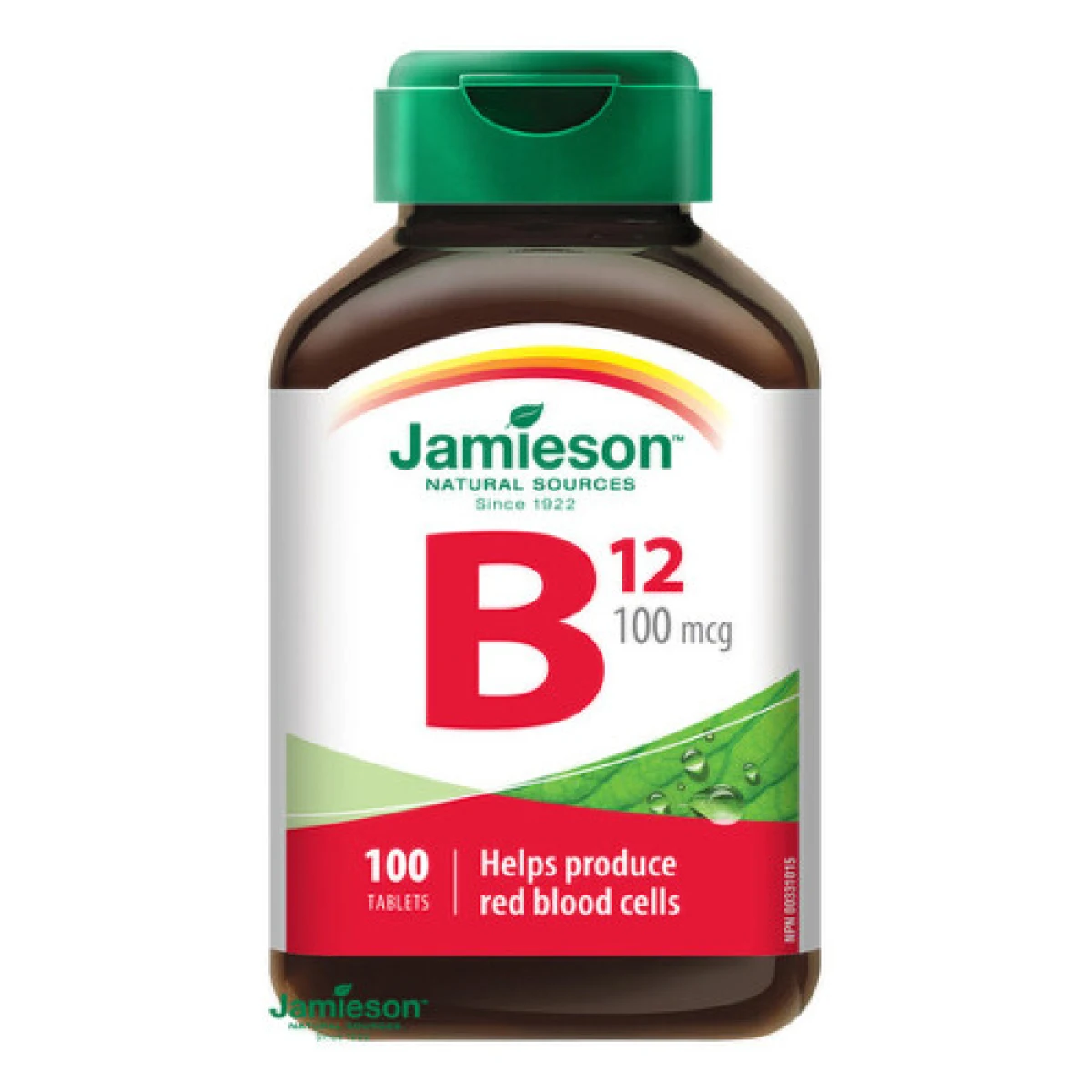 JAMIESON Vitamín B12 100 tabliet · záber 1
