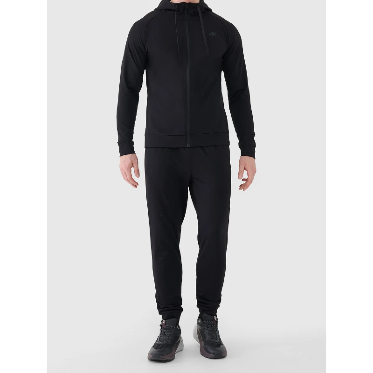 Pánske tepláky 4F TROUSERS FNK M1046-20S-DEEP BLACK · záber 5