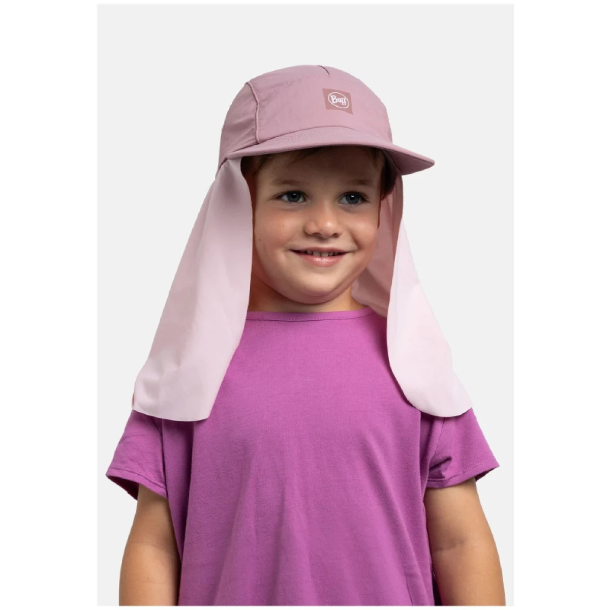 Detská šiltovka BUFF DESERT CAP KIDS SOLID ORCHID · záber 4