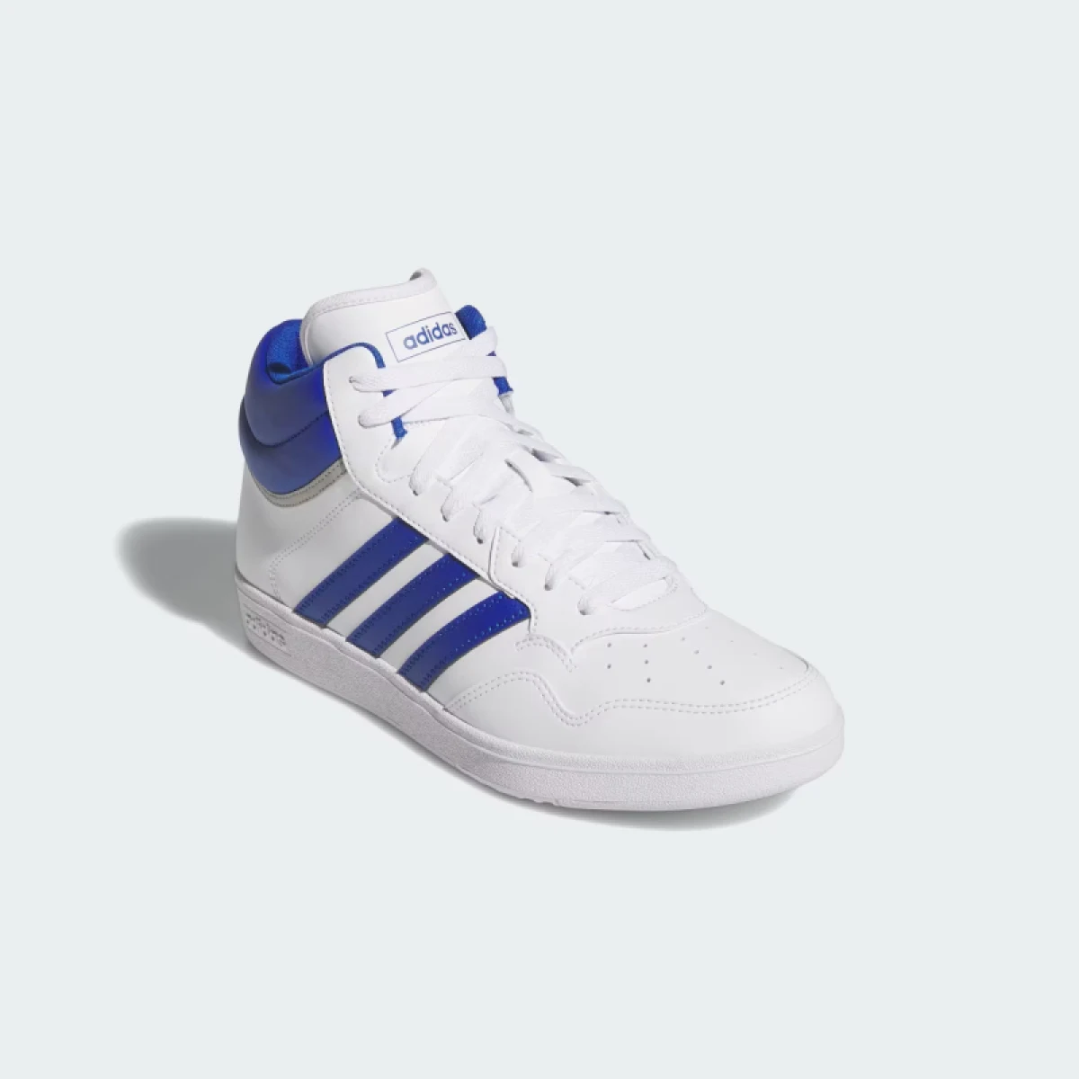 Pánská rekreační obuv ADIDAS Hoops 4.0 Mid M cloud white royal blue grey two · záber 4