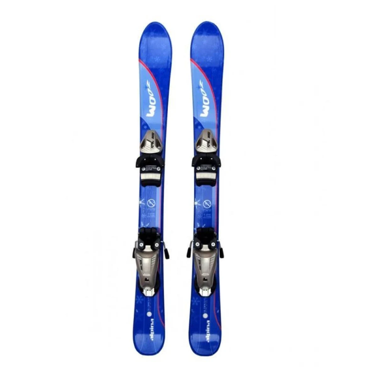 Alpina Dětské lyže Zoom modré 90 cm · záber 1