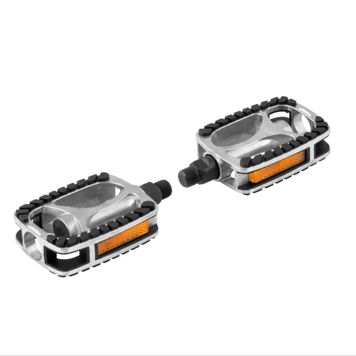Force Pedály TREK hliník PROTISKLUZ,černo-stříbrné · záber 1