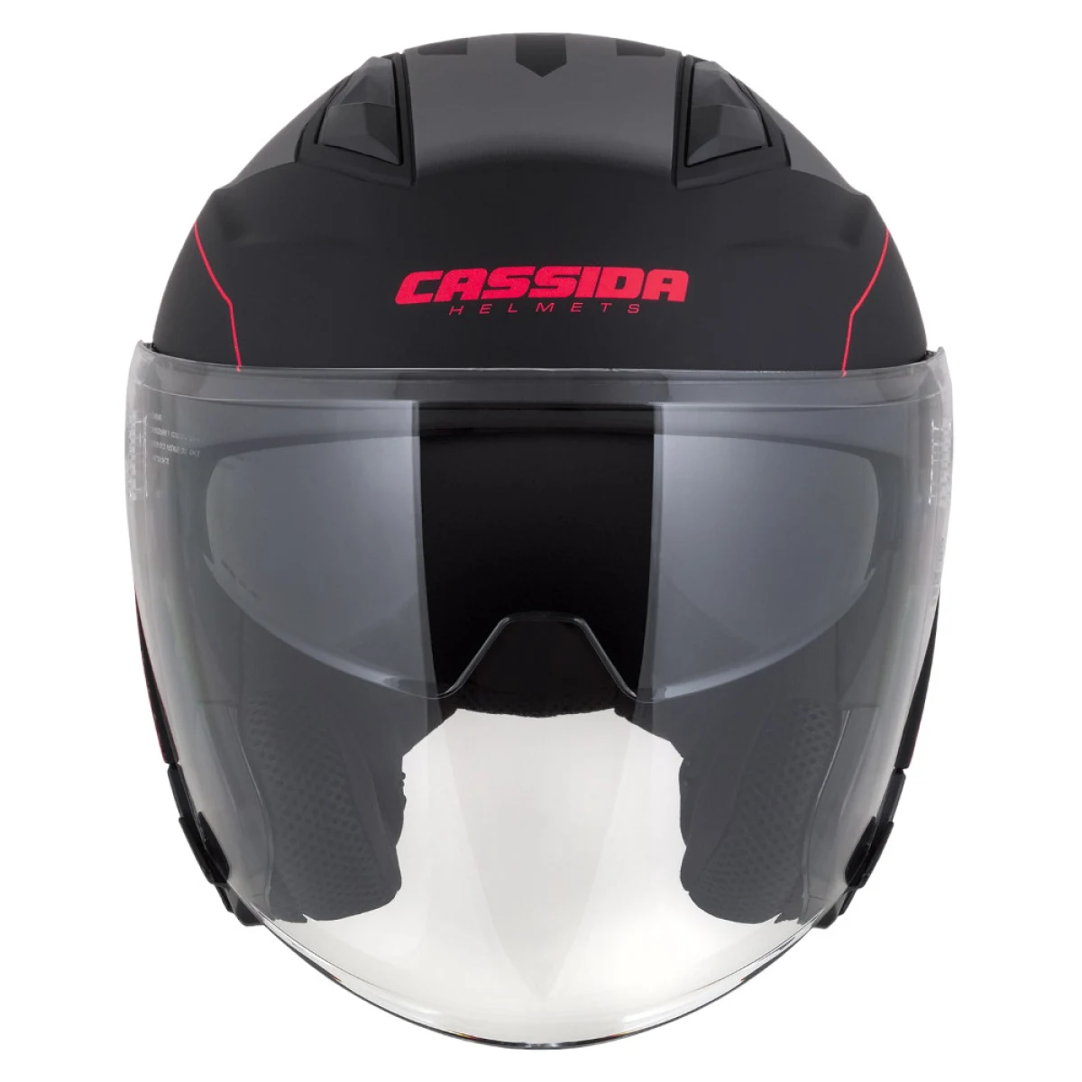 Cassida Jet Tech RoxoR čierna matná/červená fluo/šedá · záber 2