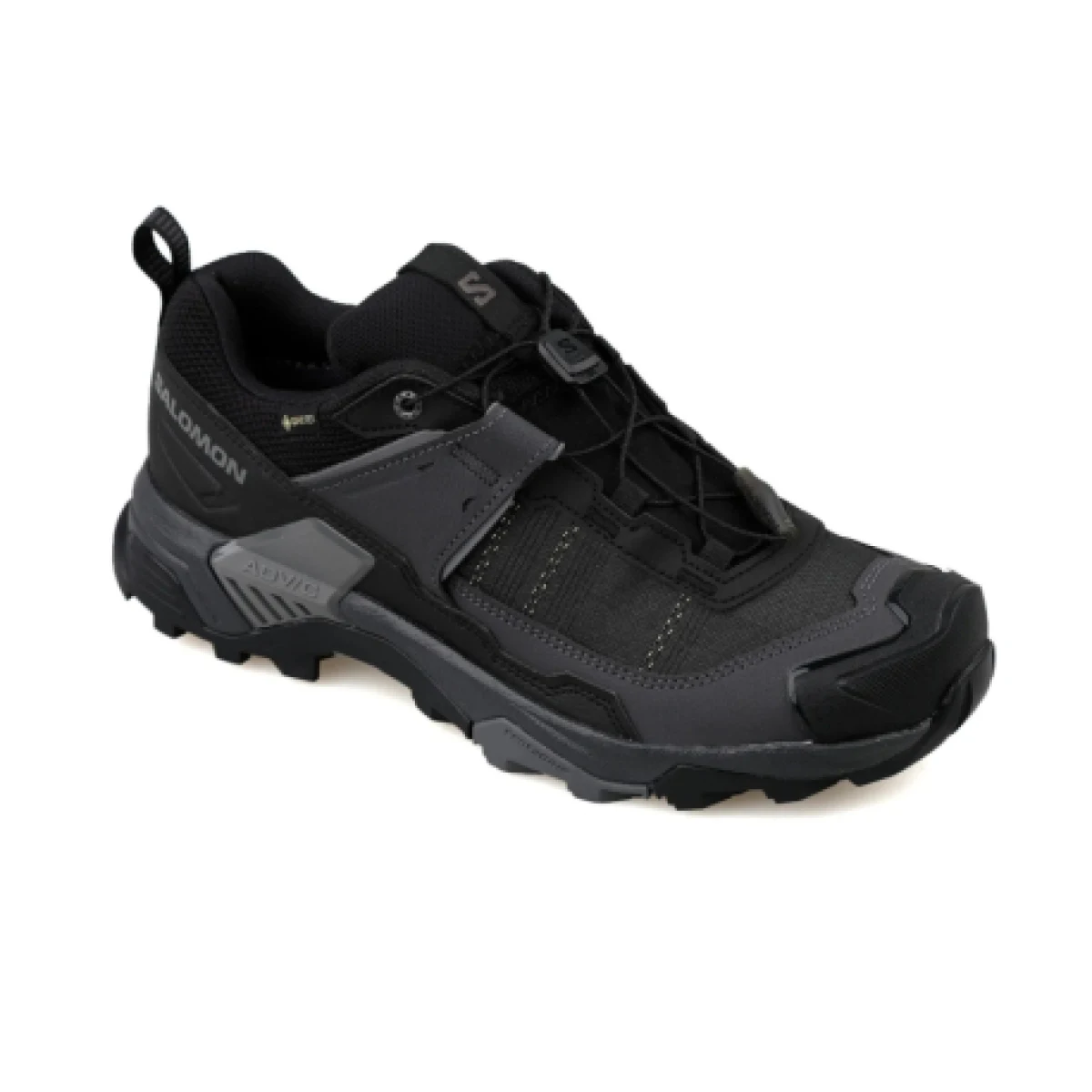 Pánská nízká turistická obuv SALOMON X Ultra 5 GTX M black asphalt castlerock · záber 1