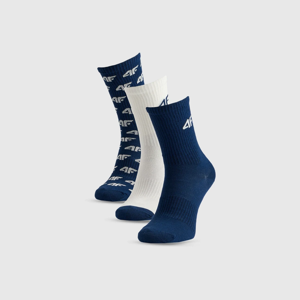 Ponožky casual dlouhé (3-pack) chlapecké - multicolor · záber 1