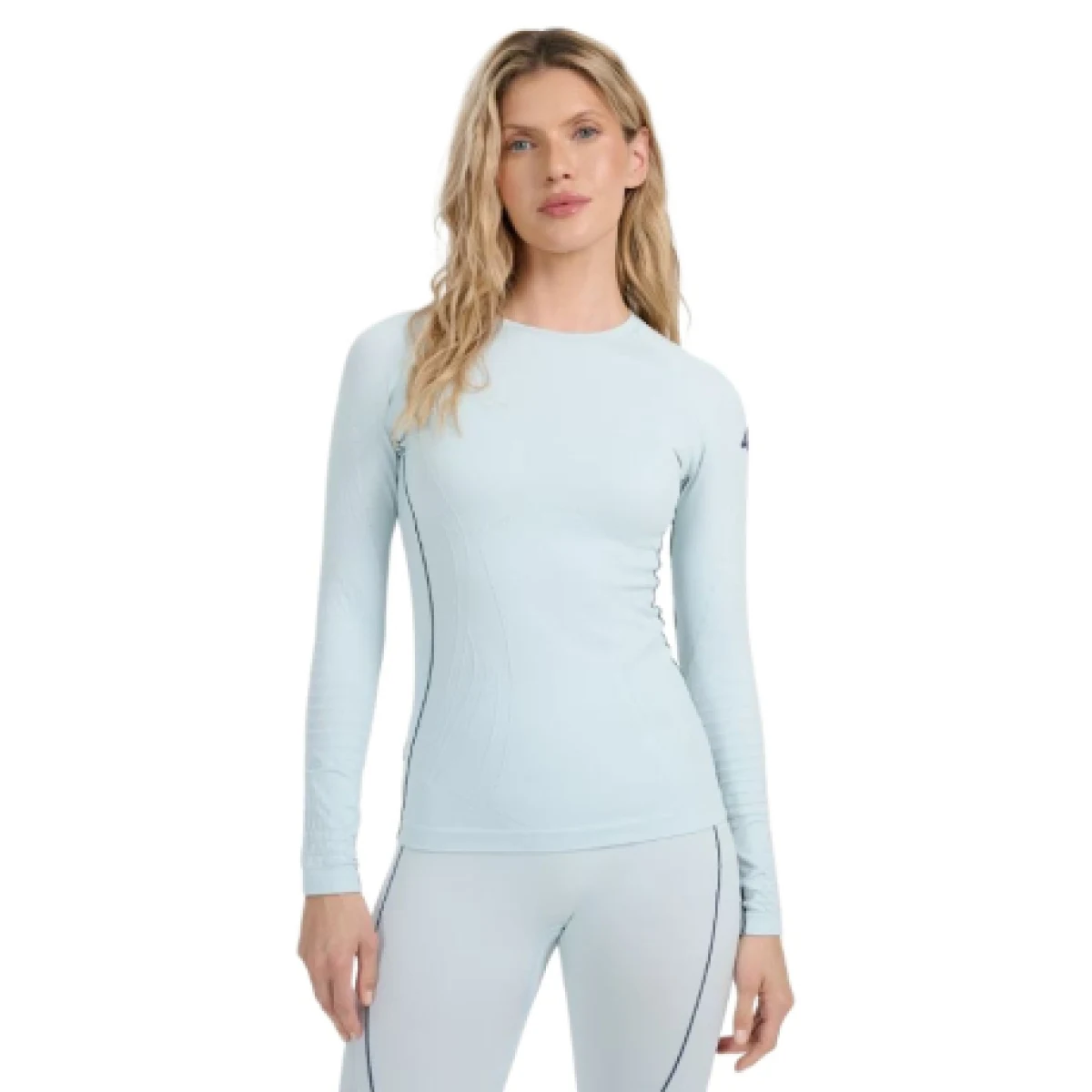 Dámské termo tričko s dlouhým rukávem 4F SEAMLESS UNDERWEAR F203-WAW25USEAF203-34S-LIGHT BLUE · záber 1
