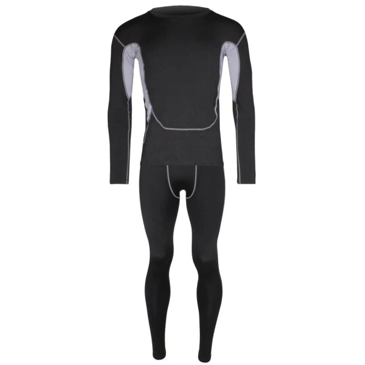 Merco Thick Warm fitness set šedá - Velikost: 3XL | Barva: Sivá · záber 1