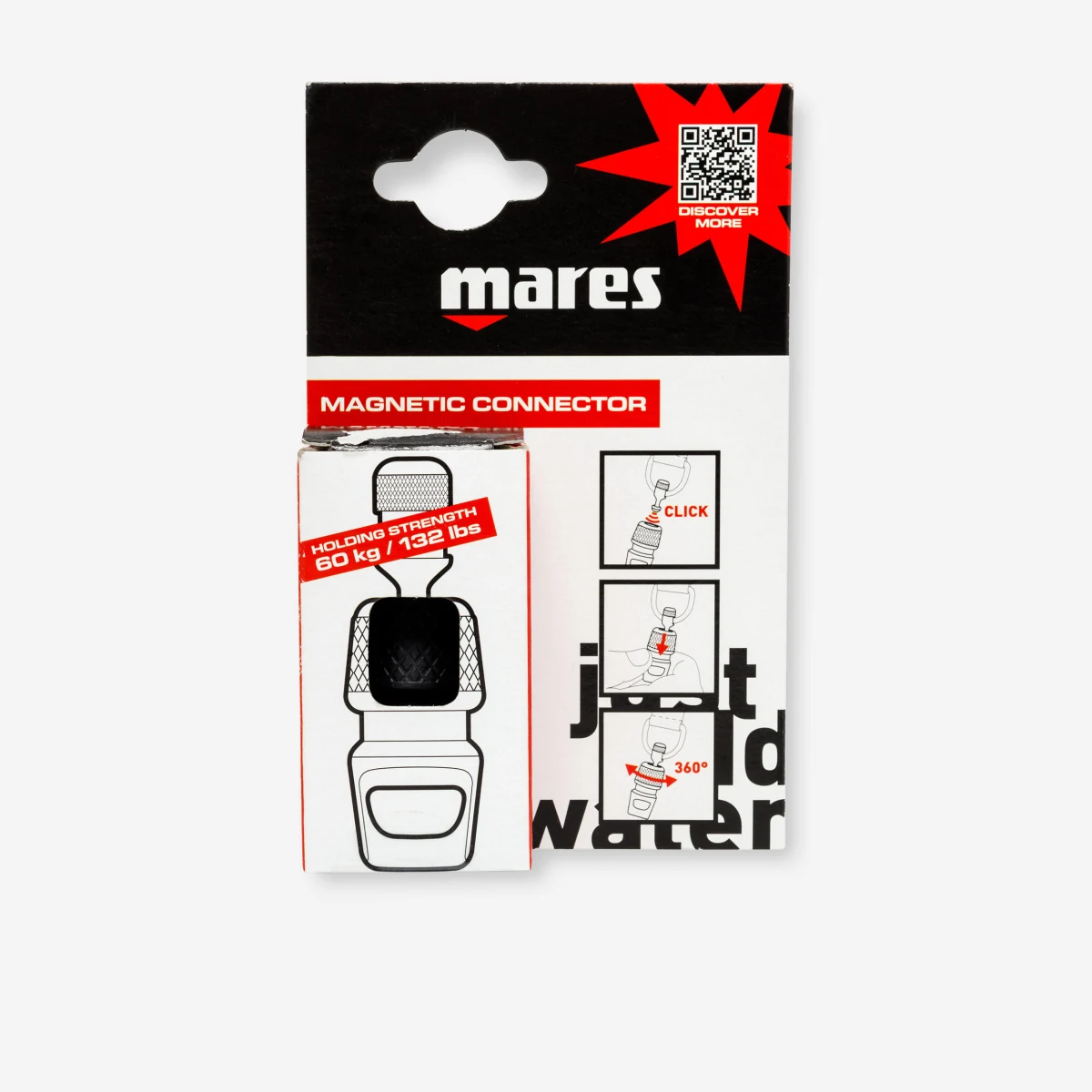 MARES Magnetický konektor čierny bez · záber 2