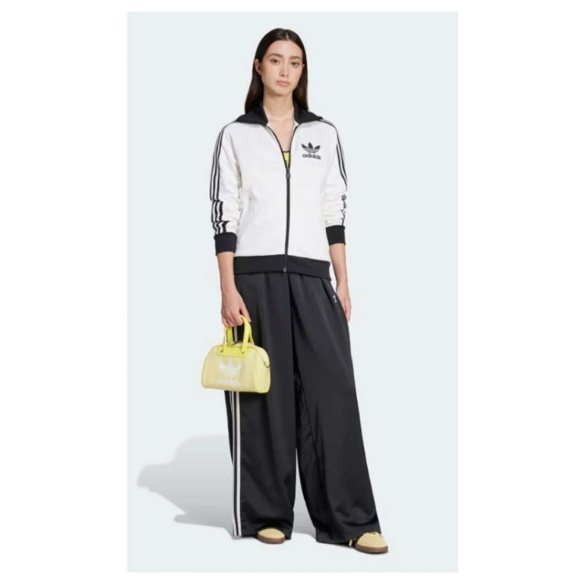 Dámská mikina se zipem ADIDAS ORIGINALS CLASSIC TT-WHITE · záber 3