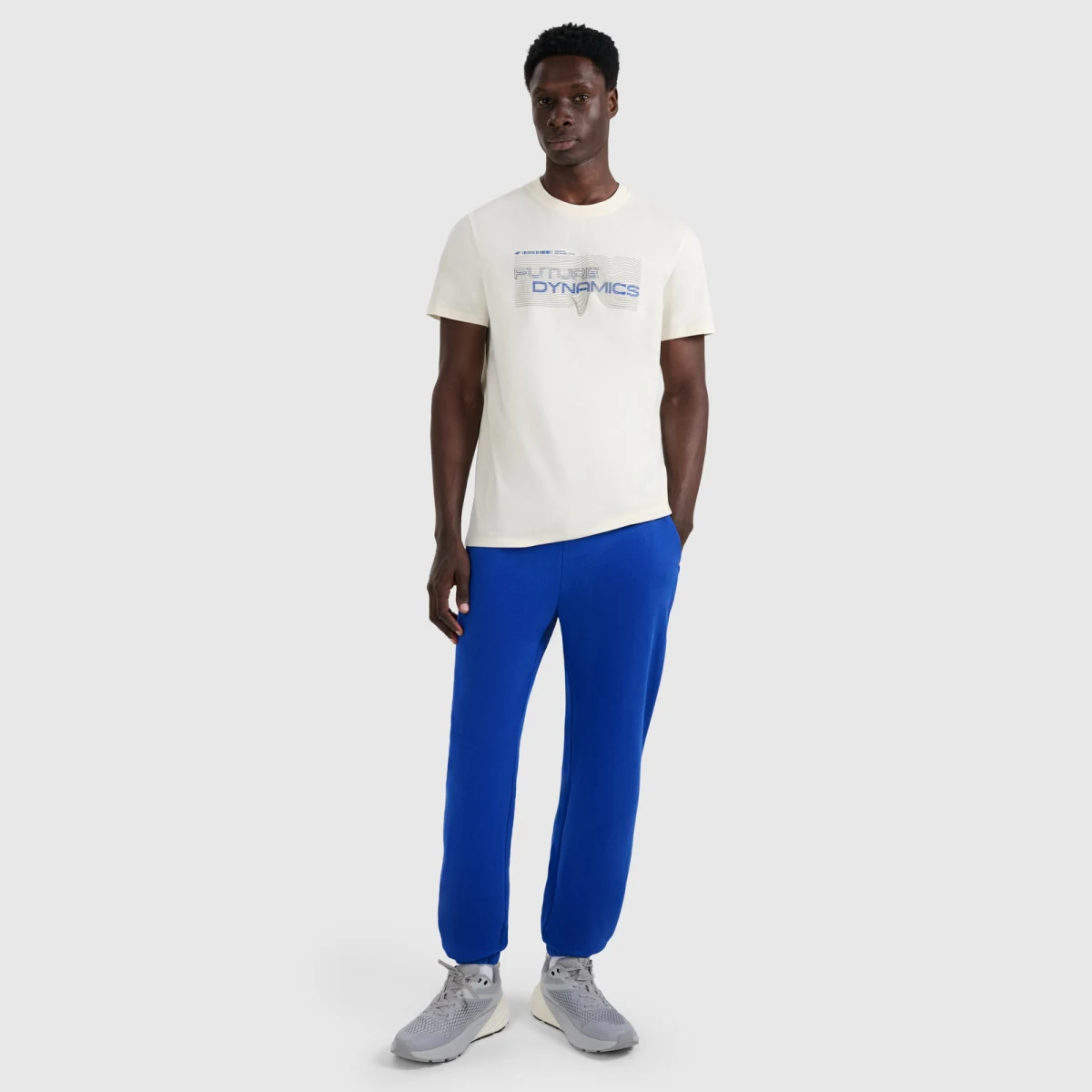 T-shirt regular s potlačou pánsky - tmavomodrá · záber 4